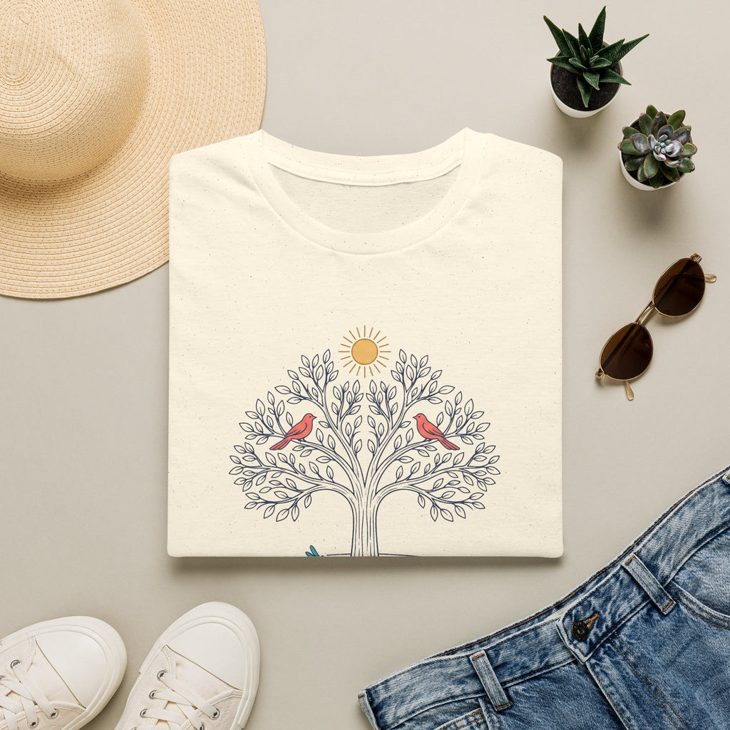 Tree of Lake Life Color T-Shirt