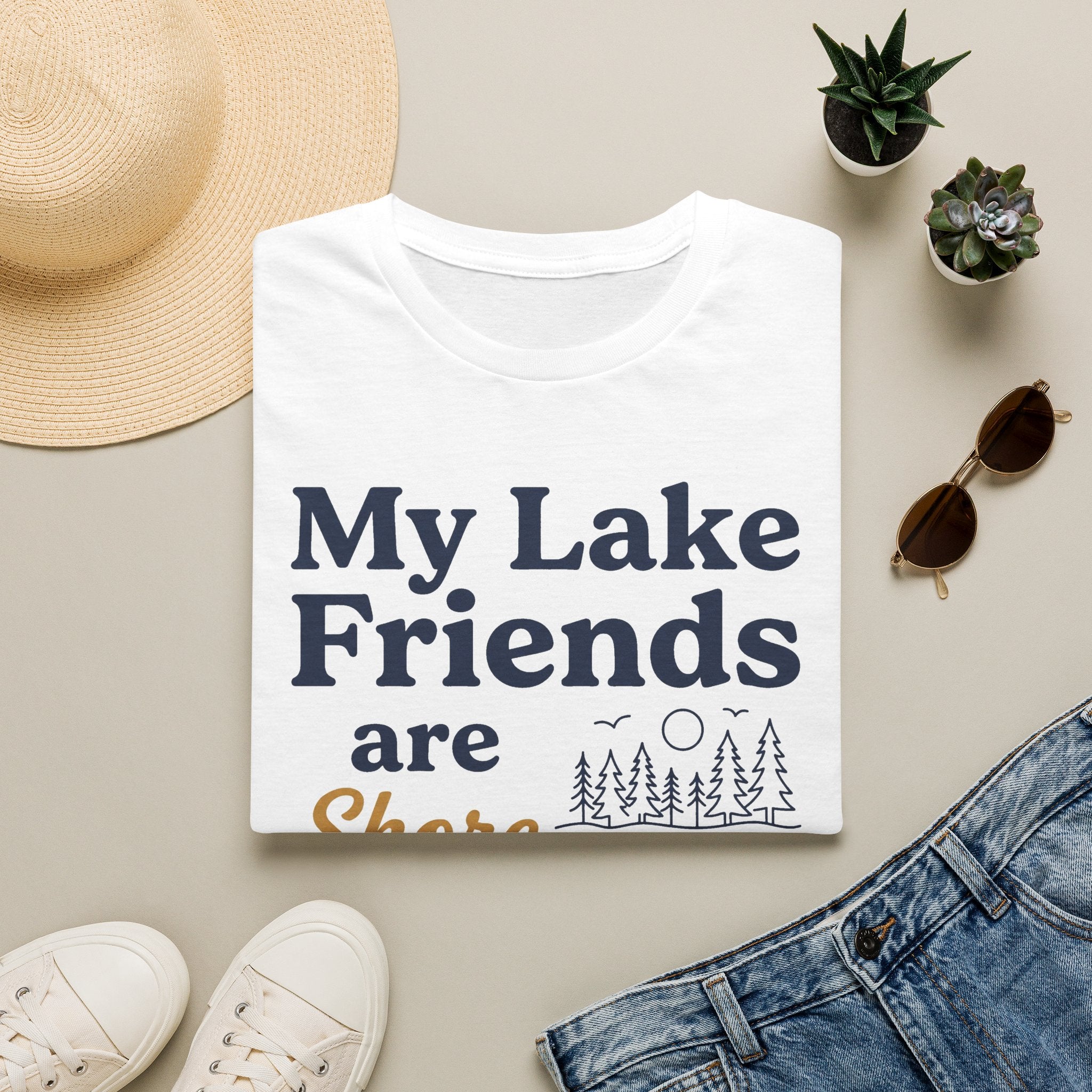 My Lake Friends are Shore Amazing 2 T-Shirt