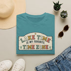 Lake Time is My Favorite Time Zone T-Shirt