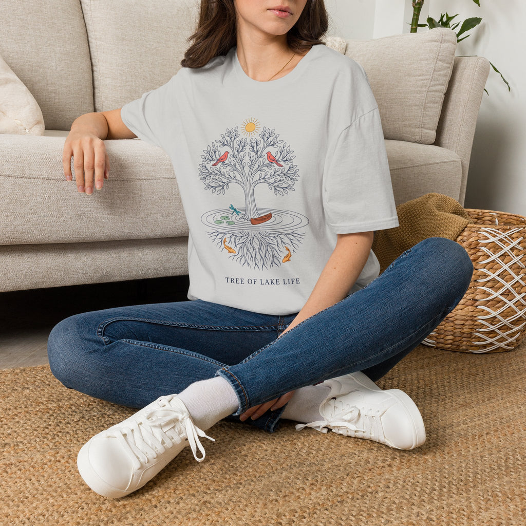 Tree of Lake Life Color T-Shirt