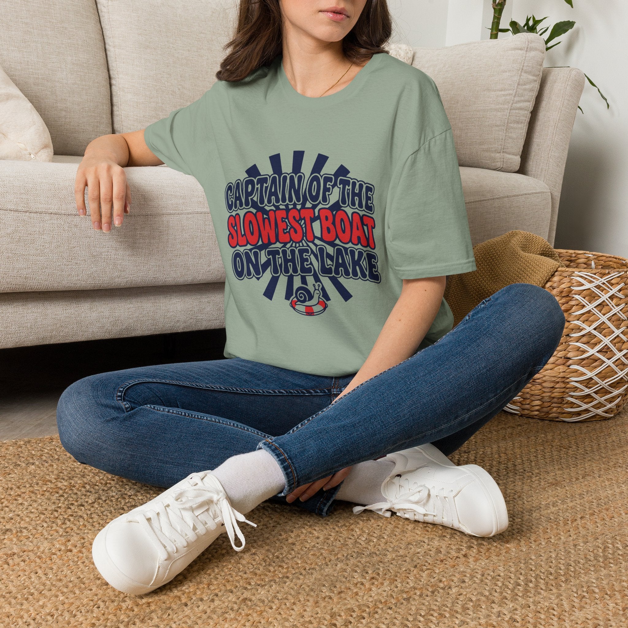 Captain of the Slowest Boat 4 T-Shirt
