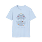 Tree of Lake Life Color T-Shirt