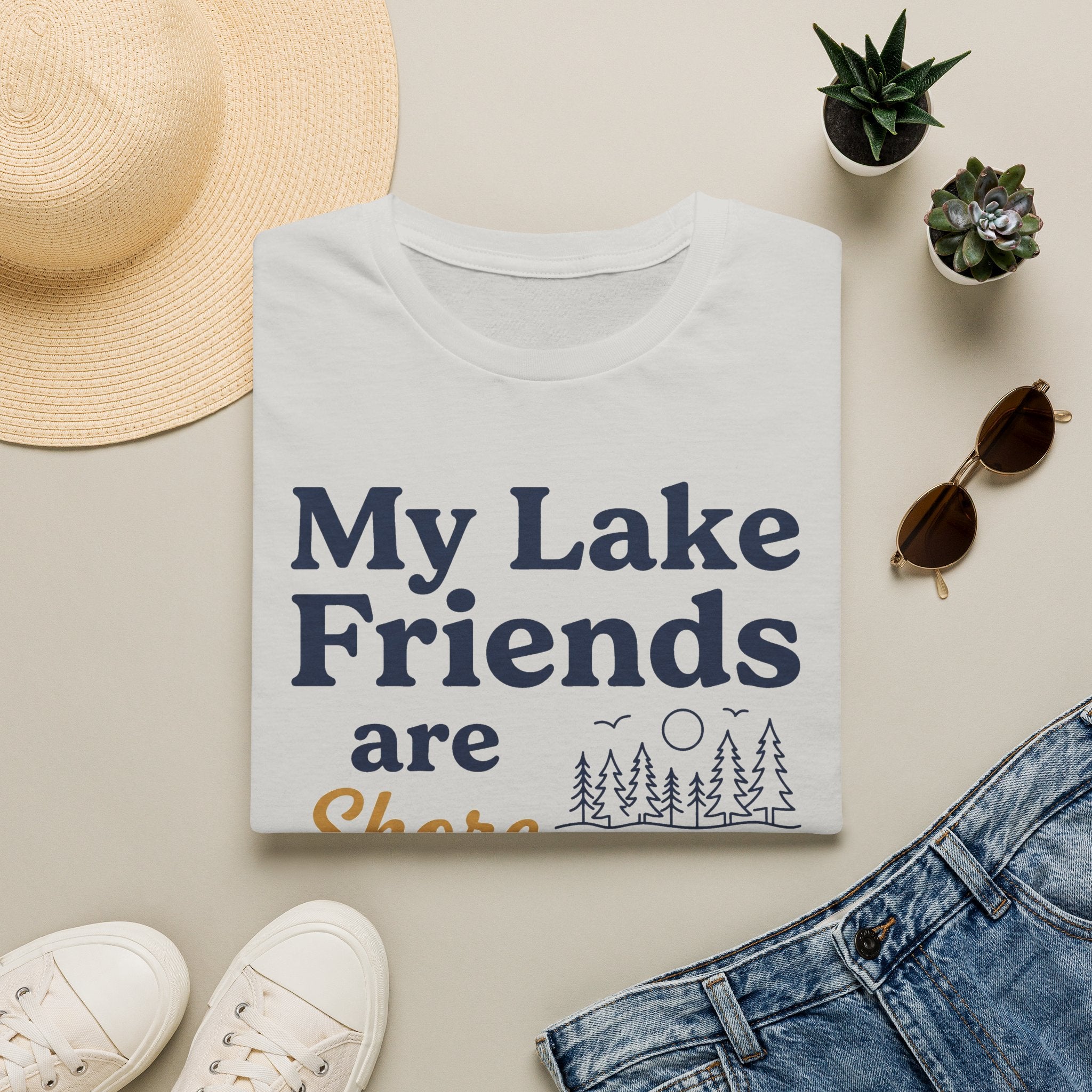 My Lake Friends are Shore Amazing 2 T-Shirt