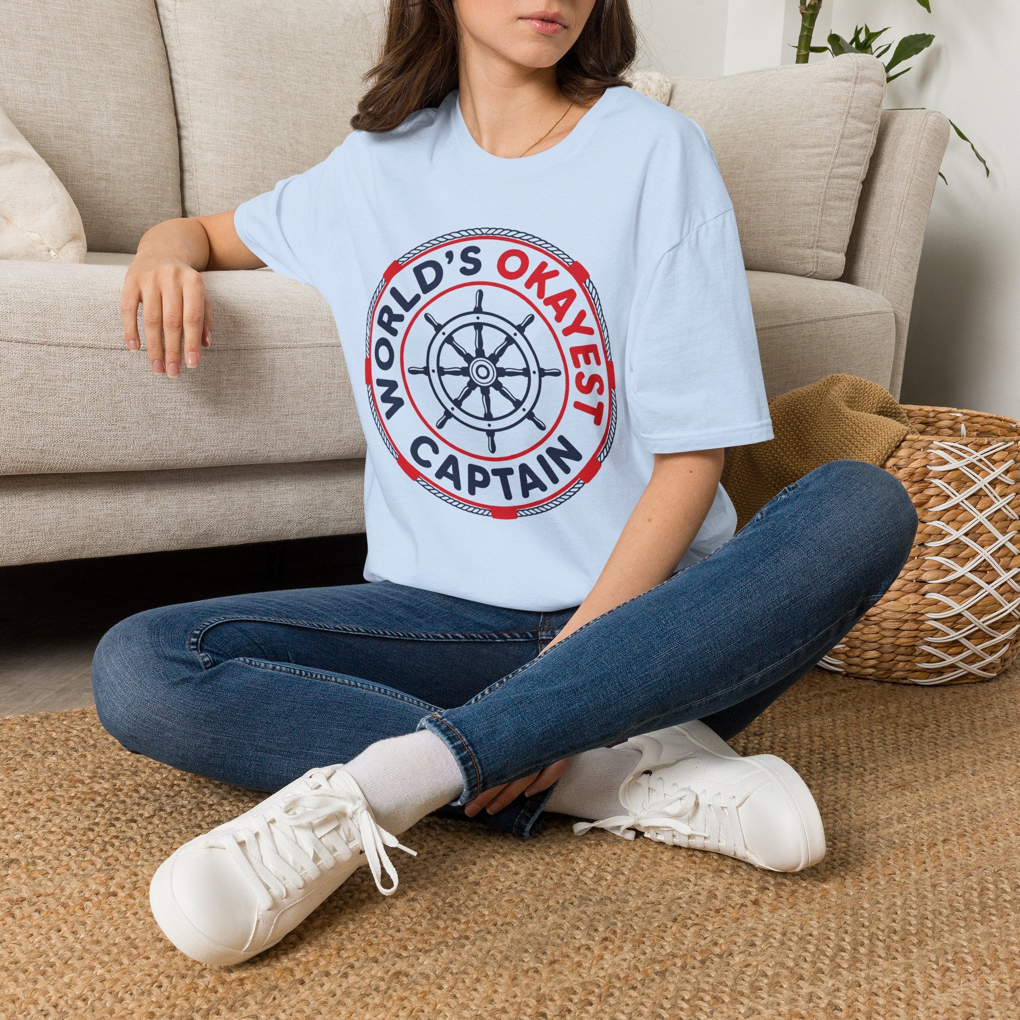 World's Okayest Captain T-Shirt