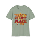 The Key to My Happy Place 4 T-Shirt