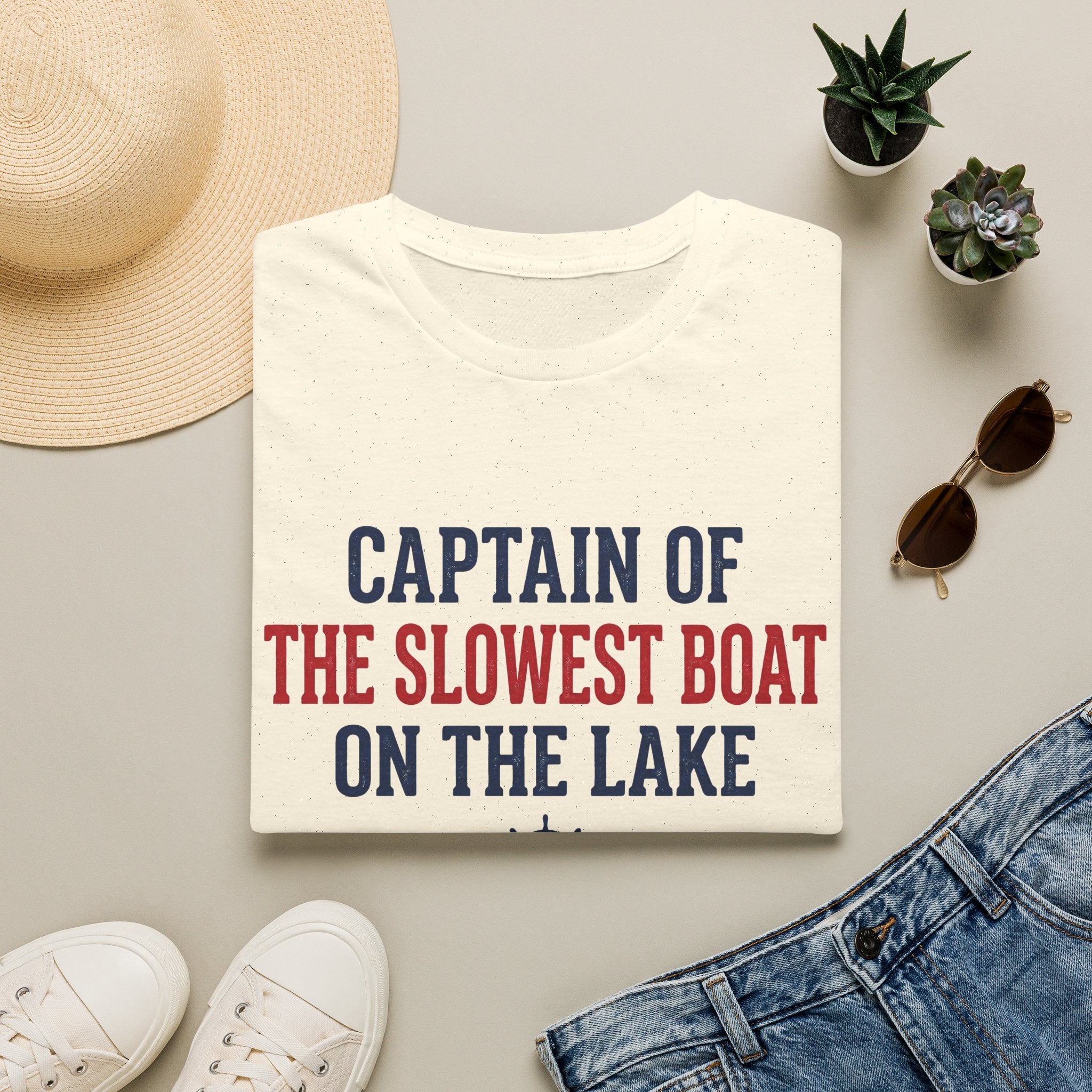 Captain of the Slowest Boat T-Shirt
