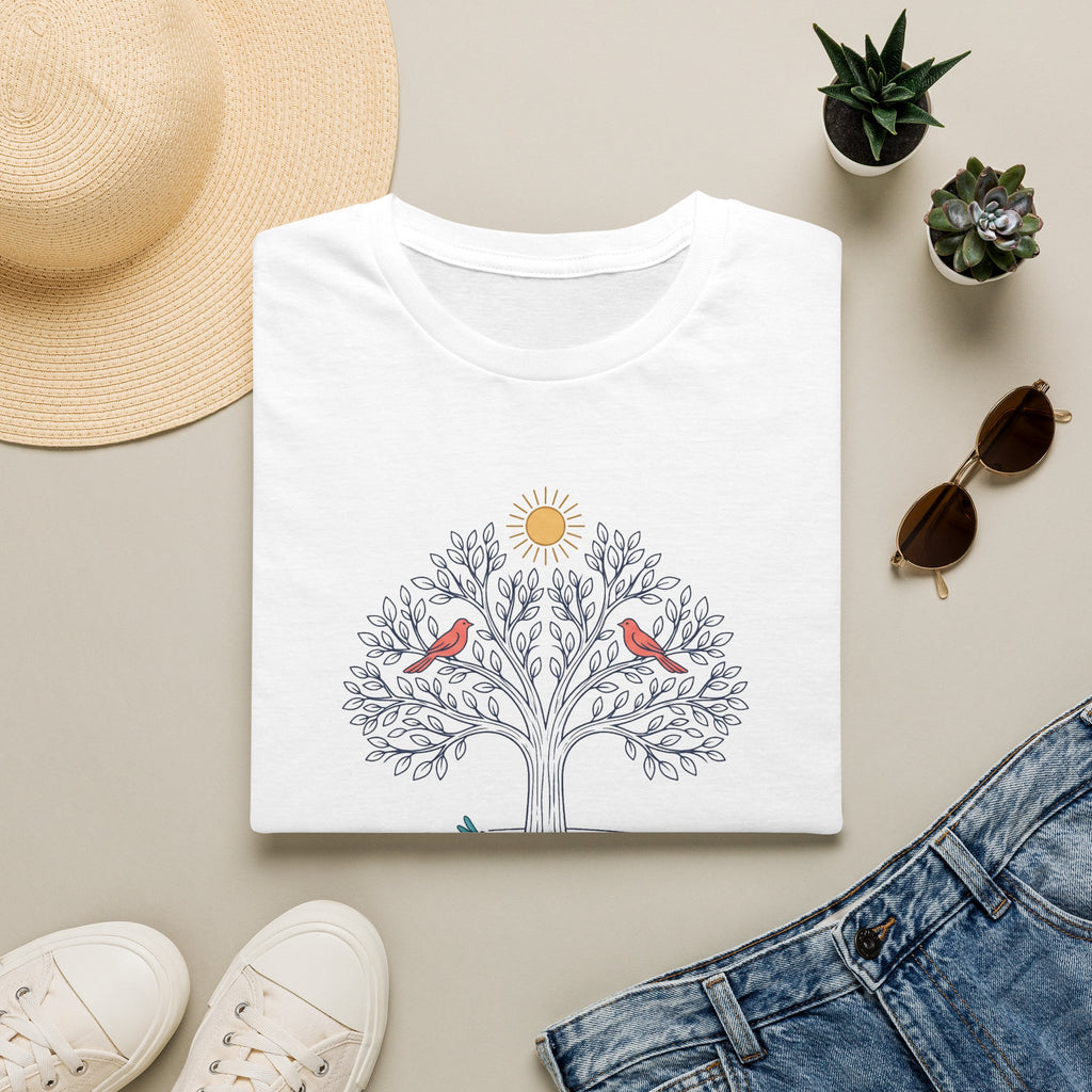 Tree of Lake Life Color T-Shirt