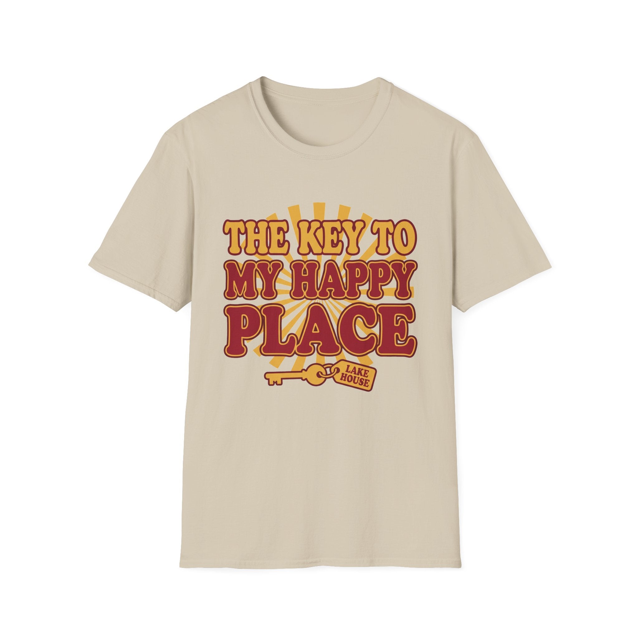 The Key to My Happy Place 4 T-Shirt