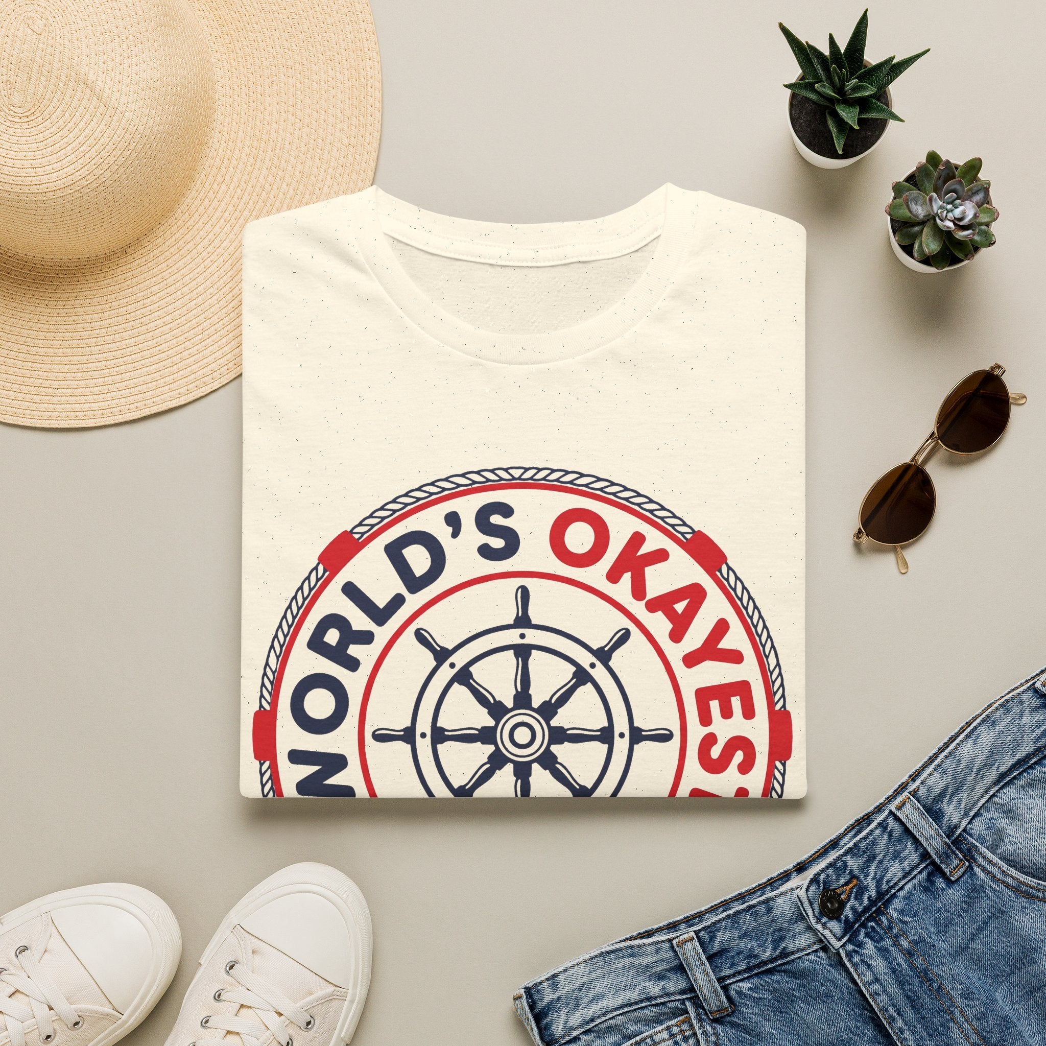 World's Okayest Captain T-Shirt