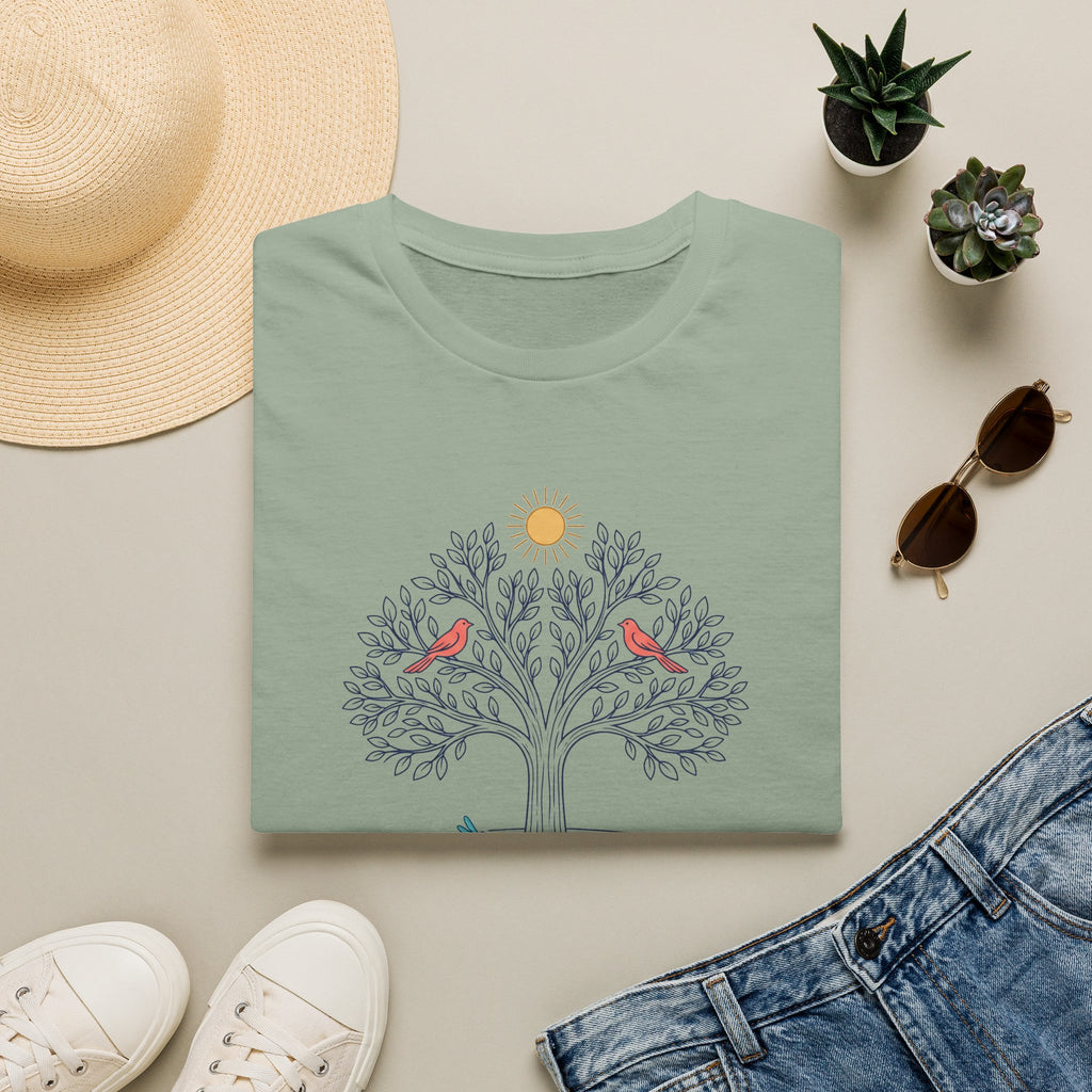 Tree of Lake Life Color T-Shirt
