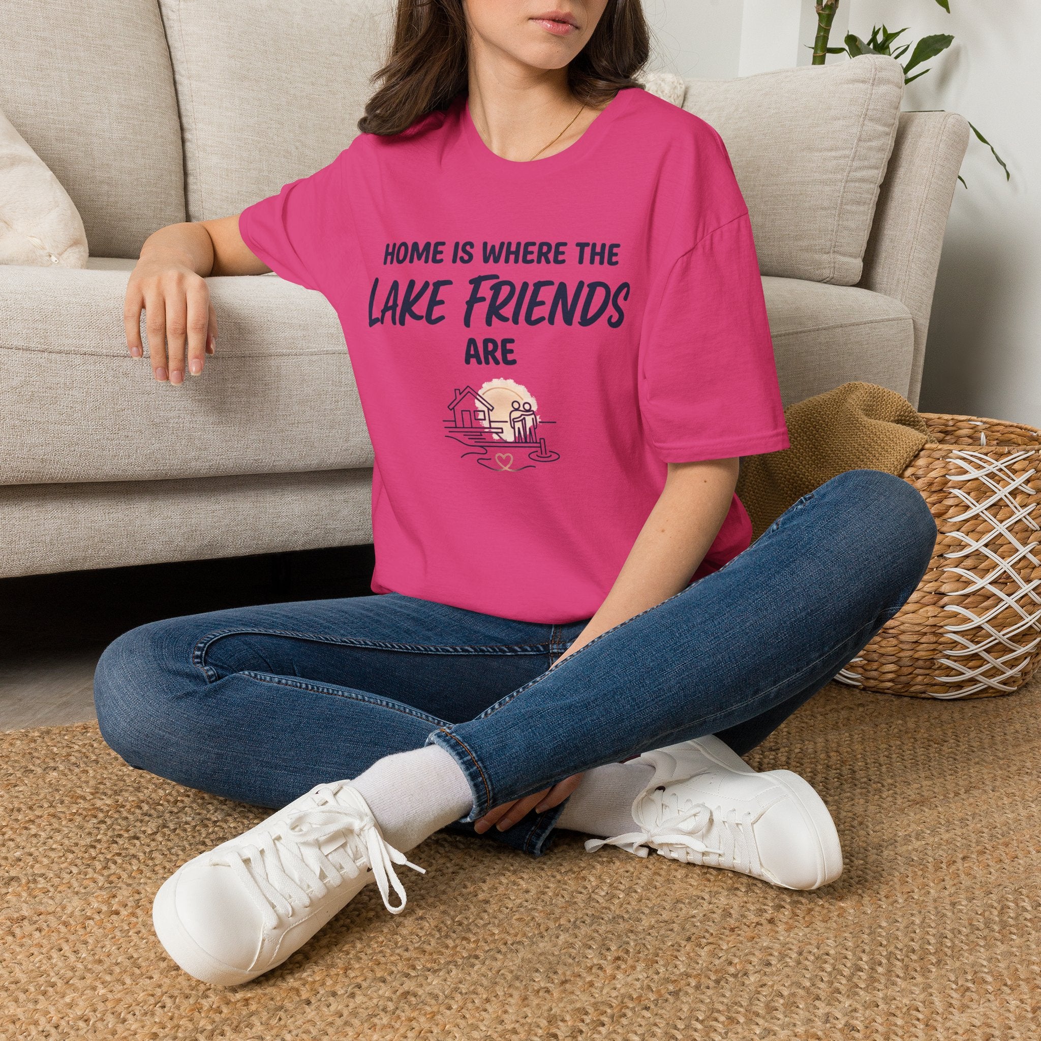 Home is Where the Lake Friends Are T-Shirt