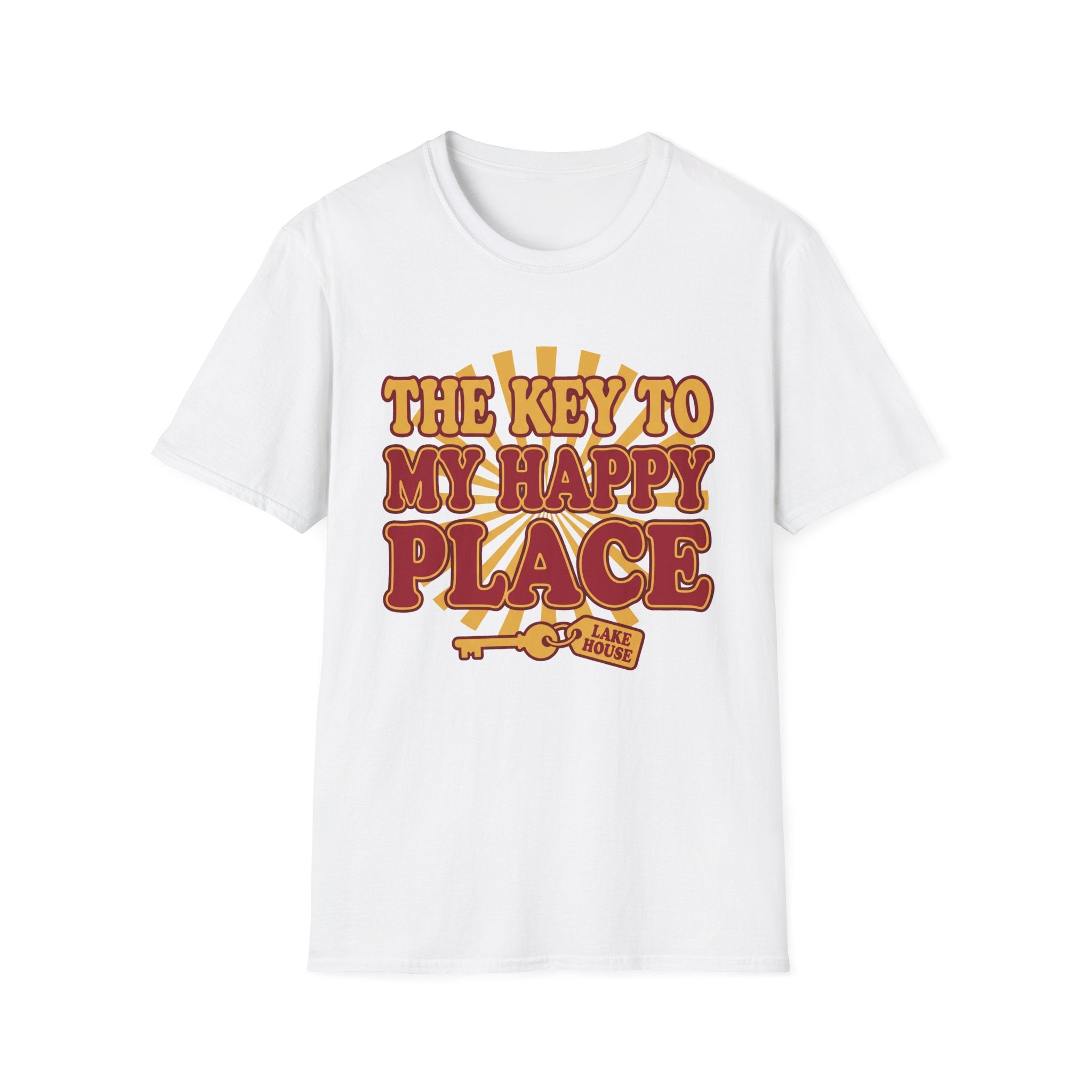 The Key to My Happy Place 4 T-Shirt