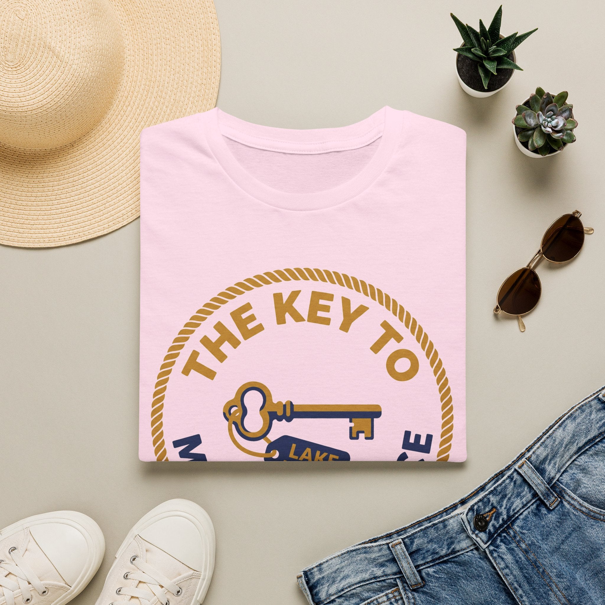 The Key to My Happy Place 6 T-Shirt
