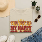 The Key to My Happy Place 4 T-Shirt