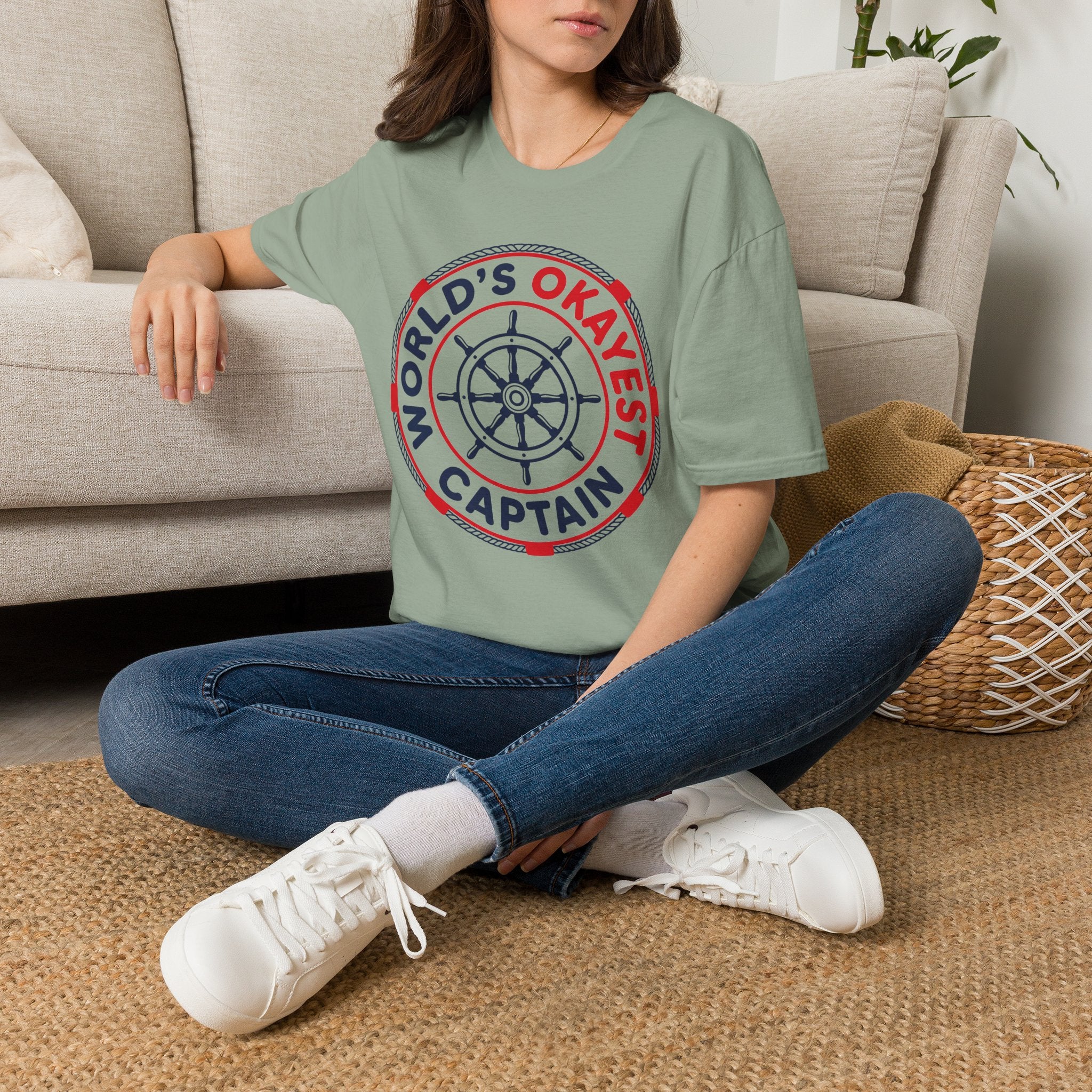 World's Okayest Captain T-Shirt