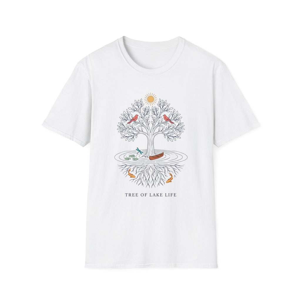 Tree of Lake Life Color T-Shirt