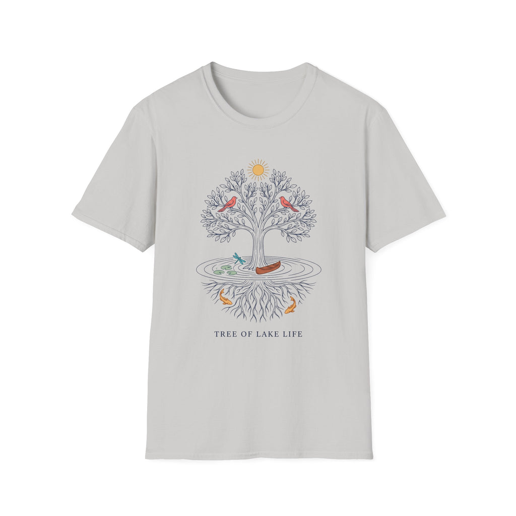 Tree of Lake Life Color T-Shirt