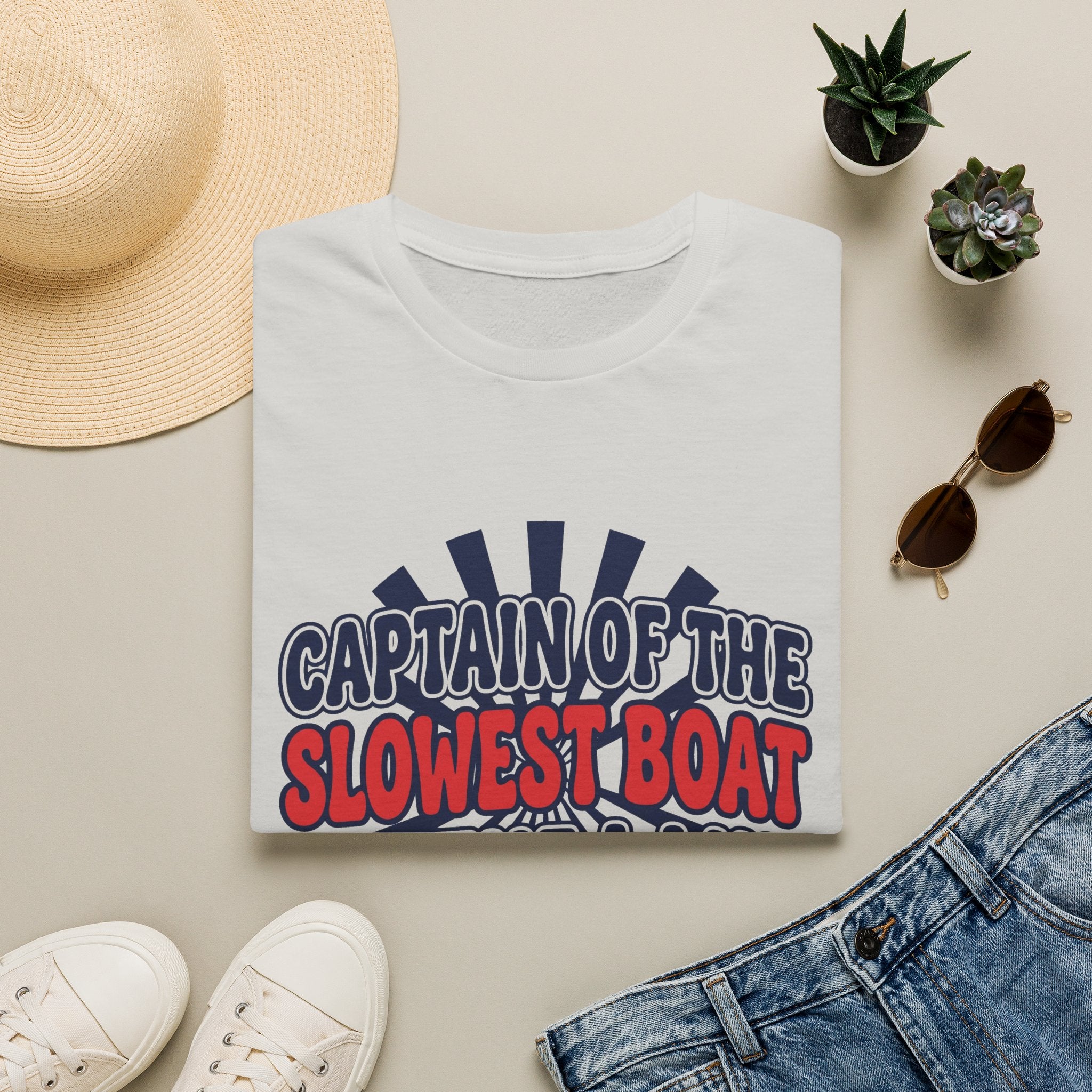 Captain of the Slowest Boat 4 T-Shirt