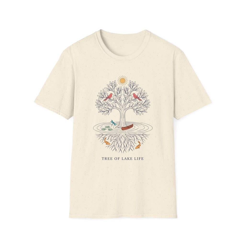 Tree of Lake Life Color T-Shirt