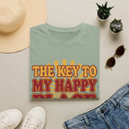 The Key to My Happy Place 4 T-Shirt