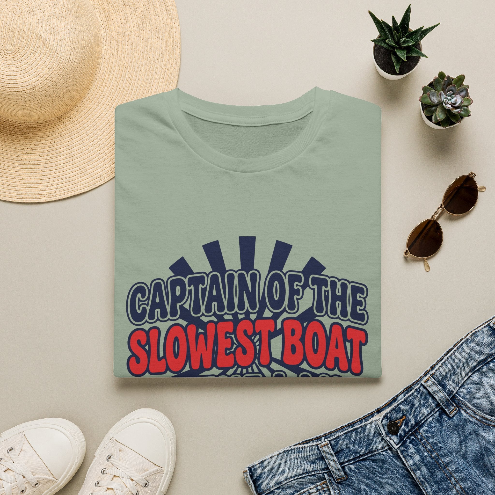 Captain of the Slowest Boat 4 T-Shirt