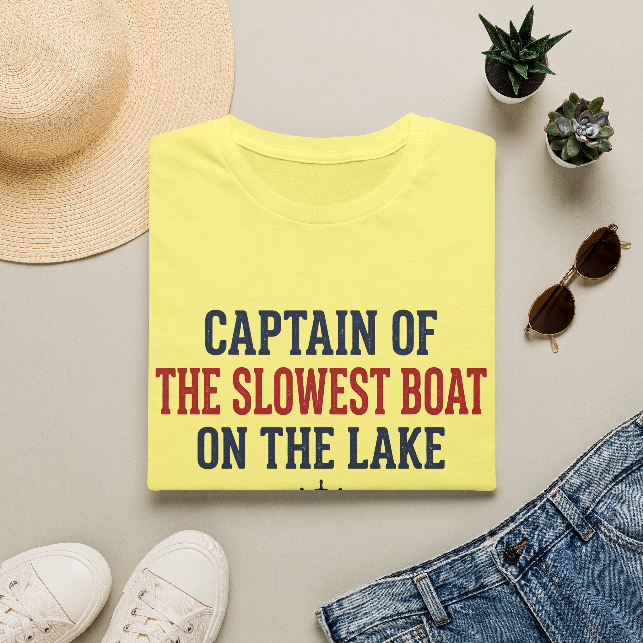 Captain of the Slowest Boat T-Shirt