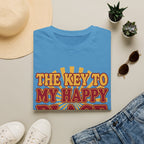 The Key to My Happy Place 4 T-Shirt
