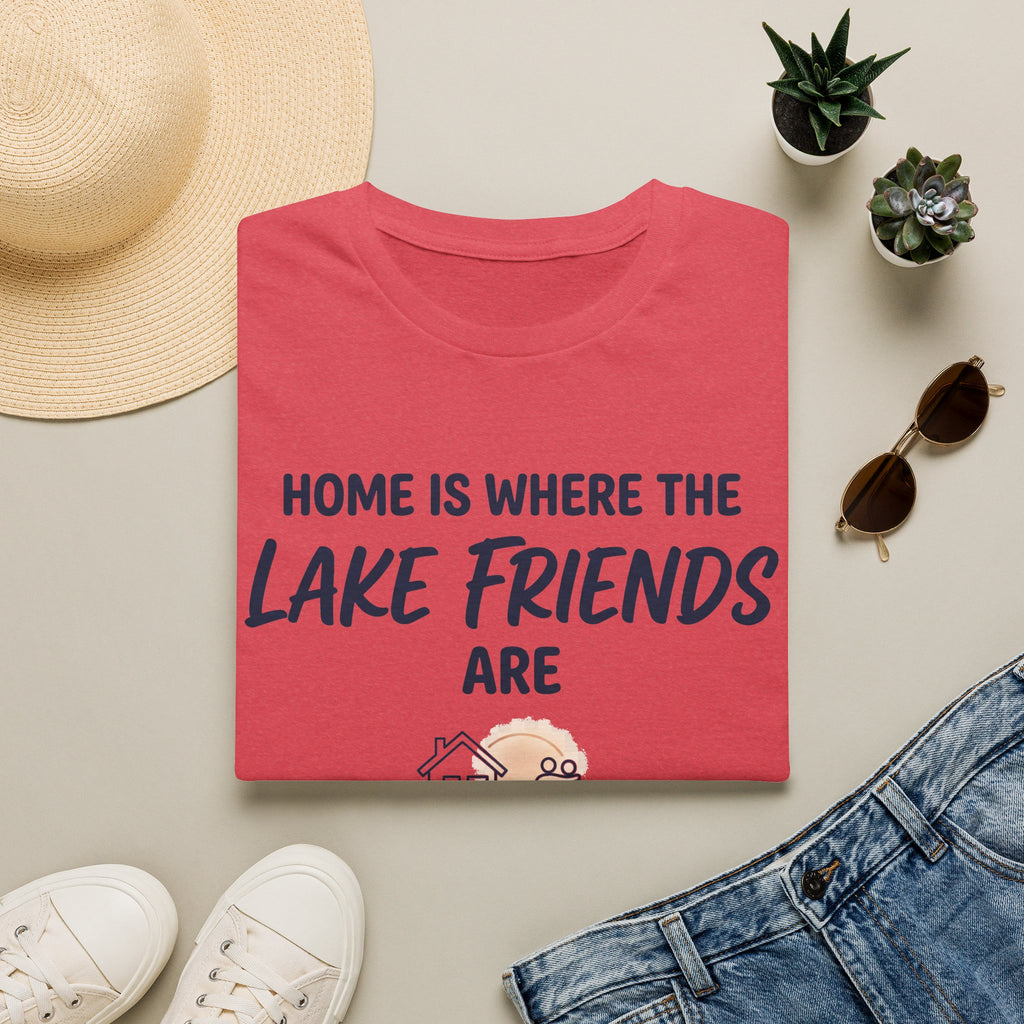 Home is Where the Lake Friends Are T-Shirt