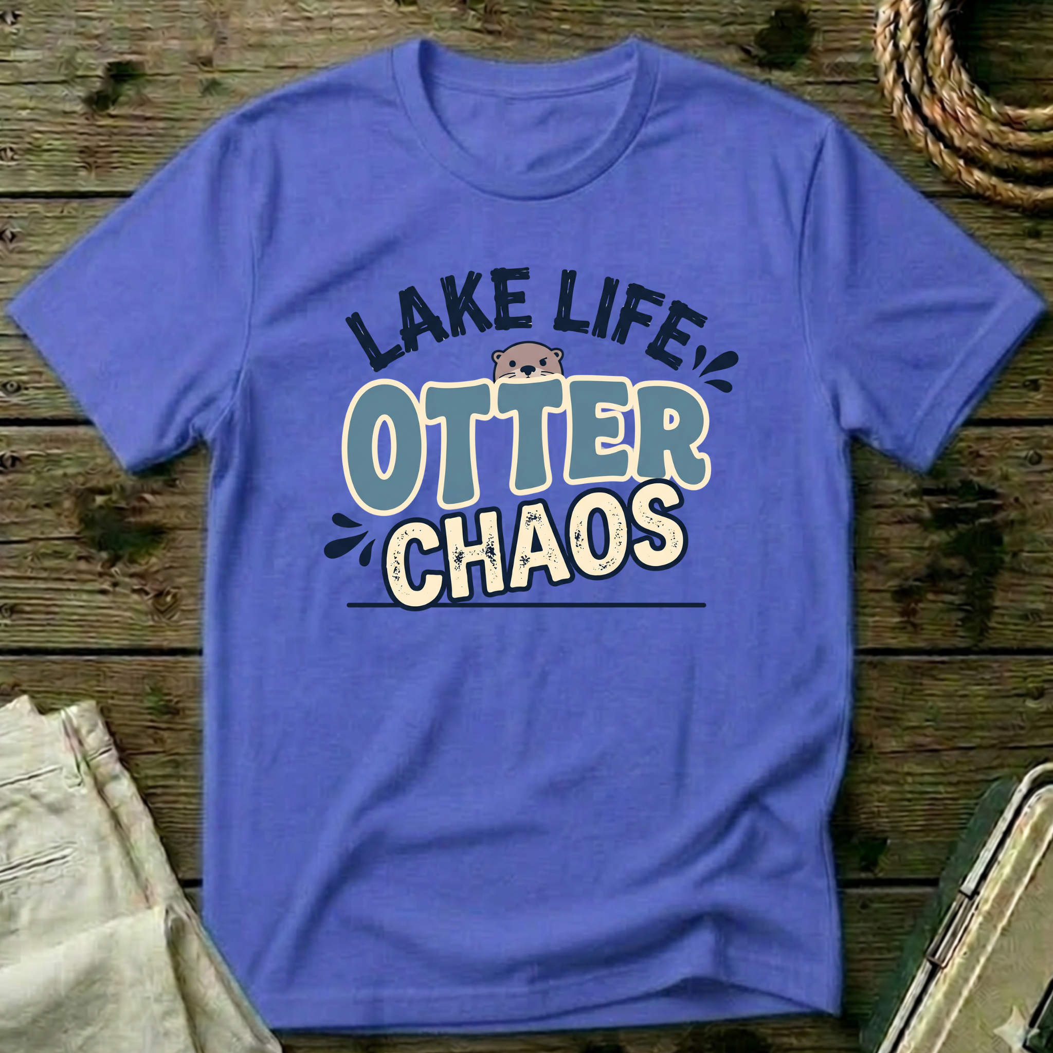 Lake Life Otter Chaos T-Shirt
