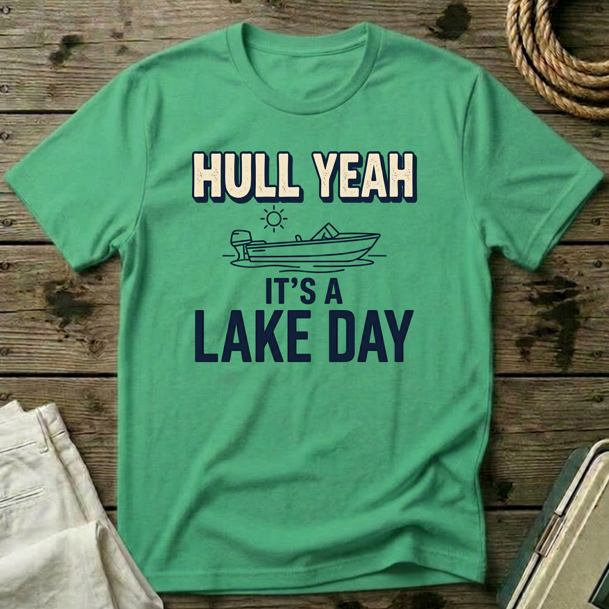 Hull Yeah It's a Lake Day T-Shirt