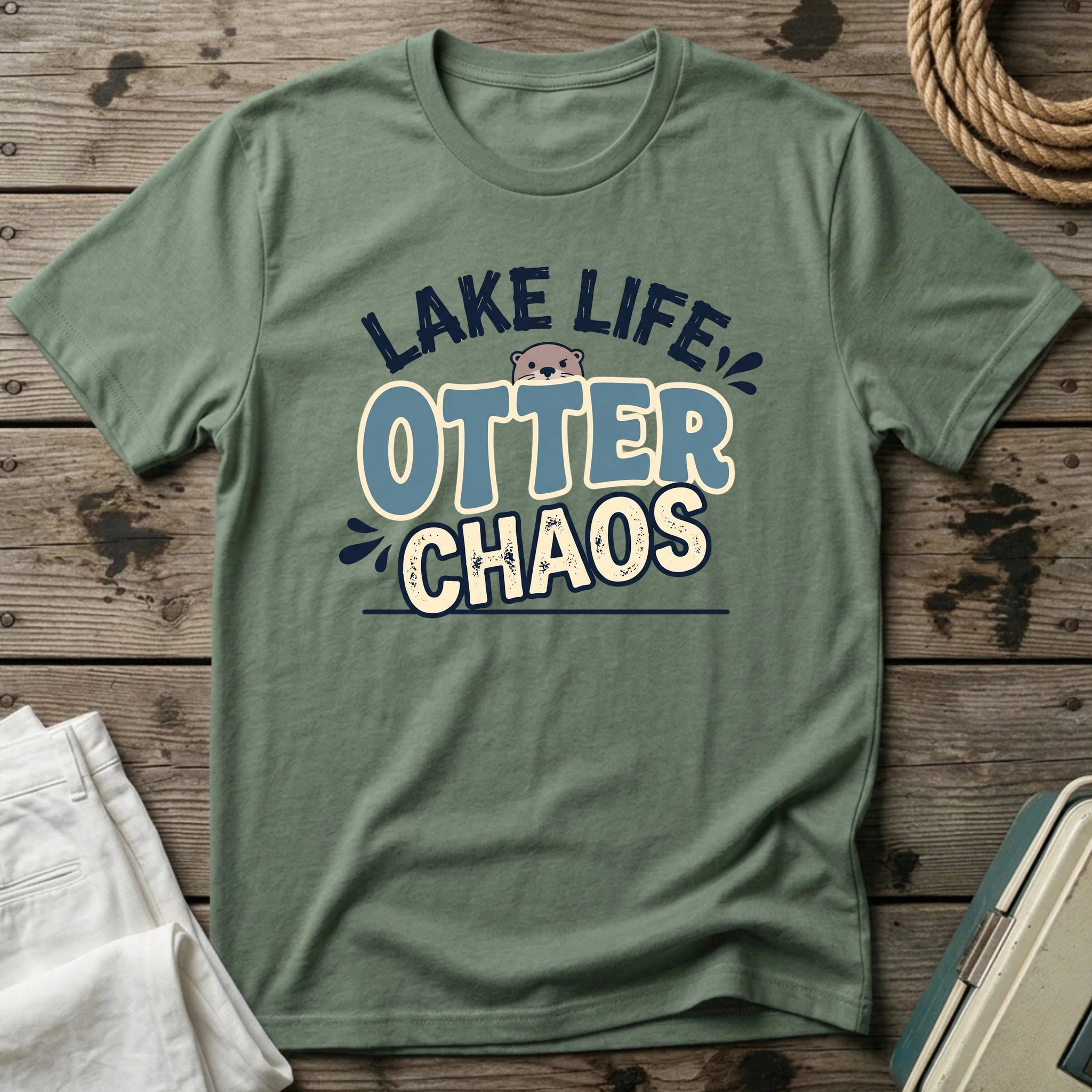 Lake Life Otter Chaos T-Shirt