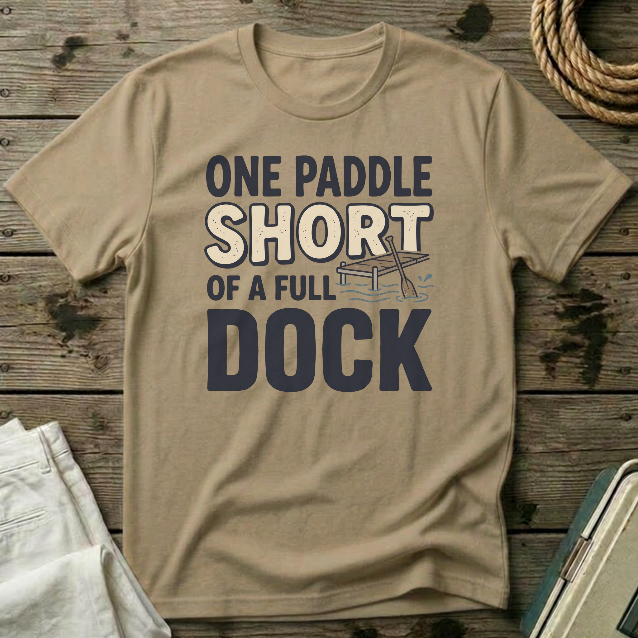 One Paddle Short of a Full Dock T-Shirt