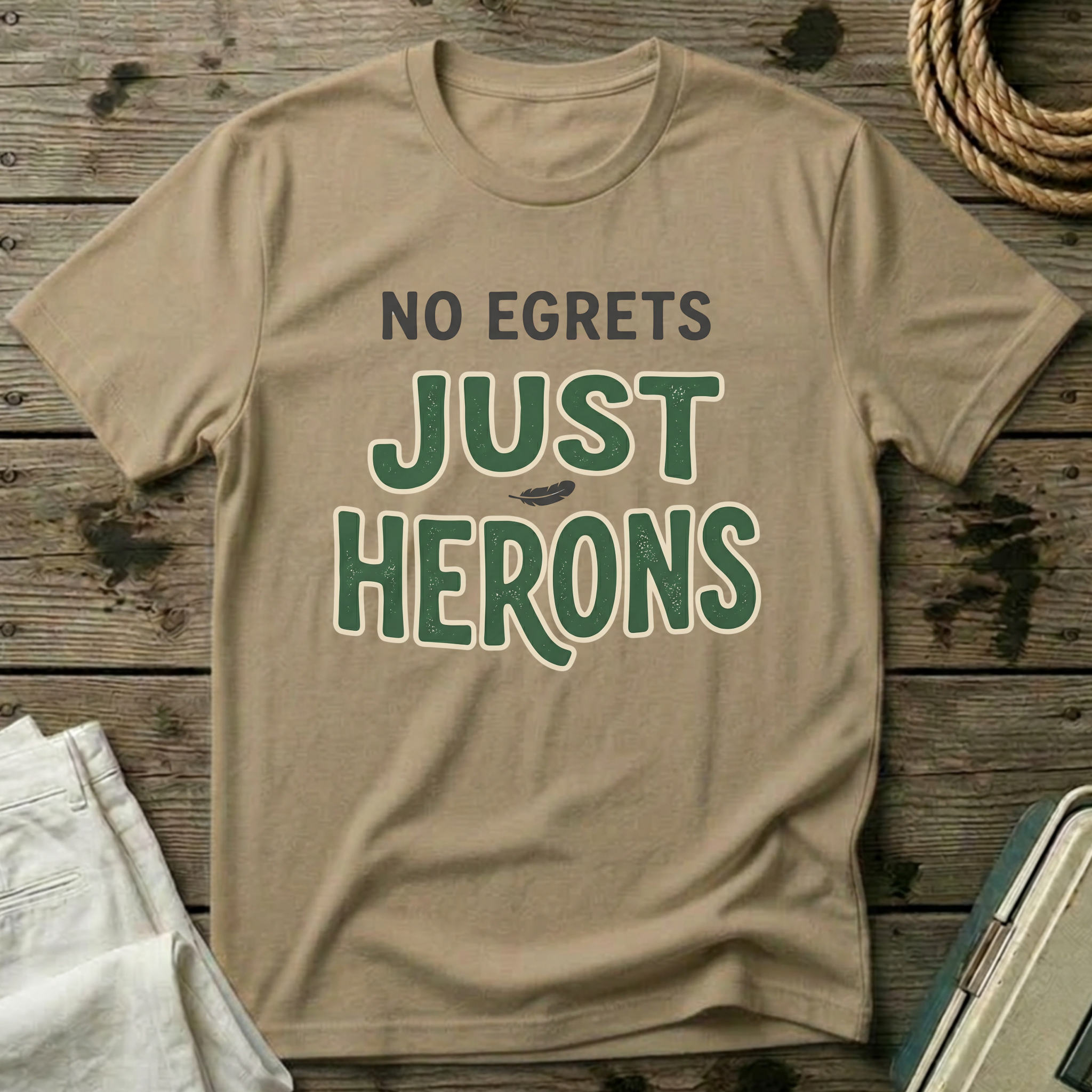 No Egrets Just Herons T-Shirt