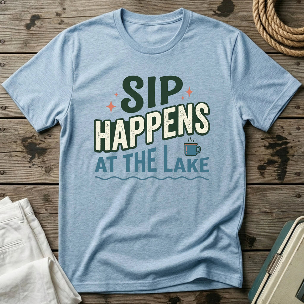 Sip Happens at the Lake T-Shirt