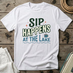 Sip Happens at the Lake T-Shirt