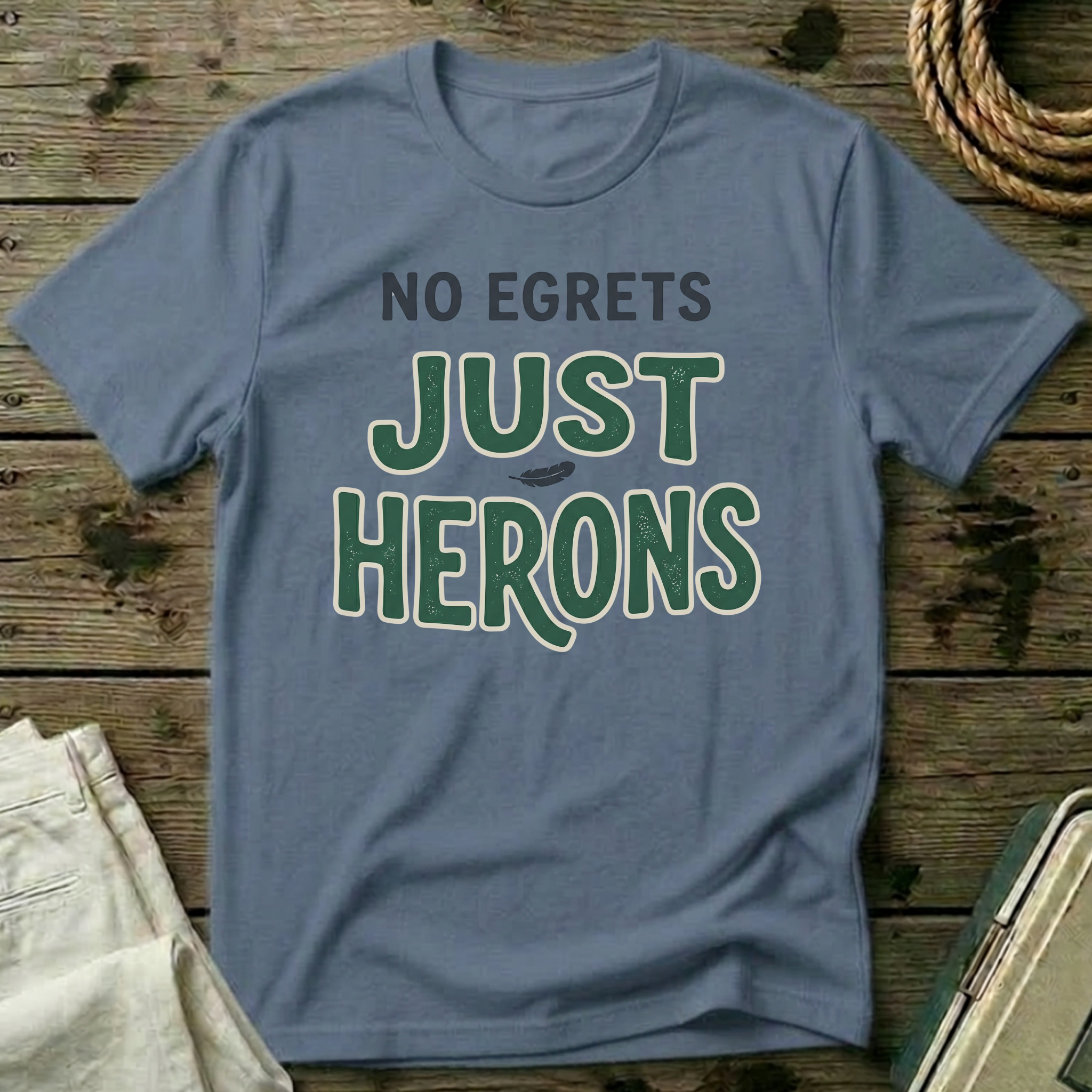No Egrets Just Herons T-Shirt